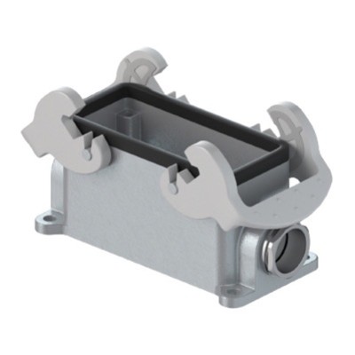 70.331.2435.0 Wieland revos BASIC Size 24 Closed Bottom Base with Cable Gland M25 Double Locking Lever