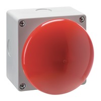 LP9S11R Lovato Electric LP9 Foot &amp; Palm Switch Red Head 1x N/C &amp; 1 x N/O Contacts Spring Return