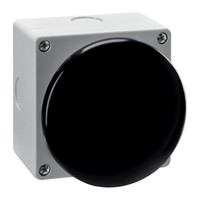 LP9S10B Lovato Electric LP9 Foot &amp; Palm Switch Black Head 1 x N/O Contact Spring Return