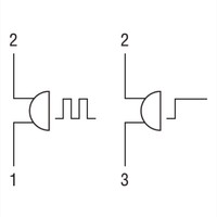 LPCZSBIP Lovato Electric Platinum Monoblock Buzzer 18-30VAC/DC Continuous or Pulse tone IP66/67/69K 80dB
