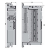 VLA122A240 Lovato Electric VLA1 Single Phase Variable Frequency Drive 200-240V 9.6A 2.2kW