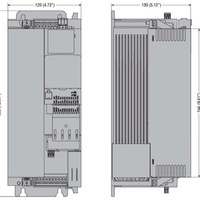 VLB30110A480 Lovato Electric VLB3 Three Phase Variable Frequency Drive 400-480V 23.5A 11kW