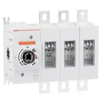 GL0500C1 Lovato Electric GL 500A 3 Pole Switch Disconnector for Base Mounting Handle on Left Hand Side