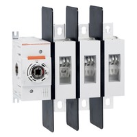 GL0630C1 Lovato Electric GL 630A 3 Pole Switch Disconnector for Base Mounting Handle on Left Hand Side