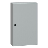 NSYS3D10625P Schneider Electric PanelSeT S3D Mild Steel 1000H x 600W x 250mmD Wall Mounting Enclosure IP66