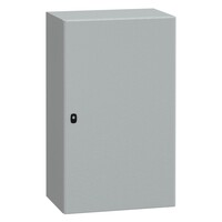 NSYS3D10640P Schneider Electric PanelSeT S3D Mild Steel 1000H x 600W x 400mmD Wall Mounting Enclosure IP66