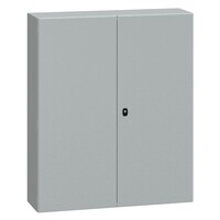 NSYS3D121030DP Schneider PanelSeT S3D Mild Steel 1200H x 1000W x 300mmD Wall Mounting Enclosure IP55