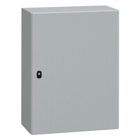 NSYS3D8630P Schneider Electric PanelSeT S3D Mild Steel 800H x 600W x 300mmD Wall Mounting Enclosure IP66