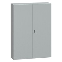 NSYS3D141030DP Schneider PanelSeT S3D Mild Steel 1400H x 1000W x 300mmD Wall Mounting Enclosure IP55