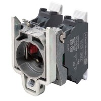 ZB4BZ1055 Schneider Harmony XB4 Fixing Collar with 1 N/O and 1 N/C Contact Block Spring Clamp Terminals