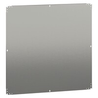 NSYMM1010 Schneider Electric PanelSeT NSYMM Internal Mounting Plate Galvanised Steel Dimensions 950H x 950W x 2.5mmD