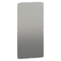 NSYMM126 Schneider Electric PanelSeT NSYMM Internal Mounting Plate Galvanised Steel Dimensions 1150H x 550W x 2.5mmD