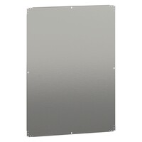 NSYMM1410 Schneider Electric PanelSeT NSYMM Internal Mounting Plate Galvanised Steel Dimensions 1350H x 950W x 2.5mmD