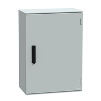 NSYPLM75VG Schneider PanelSeT PLM GRP 747H x 536W x 300mmD Wall Mounting Enclosure IP66 3 Point Lock