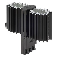 16501.0-00 STEGO LP 165 Enclosure Heater 60W Clamp Connectors 110-240V AC/DC DIN Rail Mount