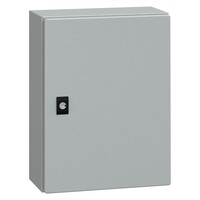 NSYCRN43150 Schneider Electric PanelSeT CRN Mild Steel 400H x 300W x 150mmD Wall Mounting Enclosure IP66