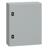 NSYCRN54150 Schneider Electric PanelSeT CRN Mild Steel 500H x 400W x 150mmD Wall Mounting Enclosure IP66