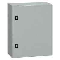 NSYCRN54200 Schneider Electric PanelSeT CRN Mild Steel 500H x 400W x 200mmD Wall Mounting Enclosure IP66