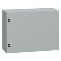 NSYCRN68300 Schneider Electric PanelSeT CRN Mild Steel 600H x 800W x 300mmD Wall Mounting Enclosure IP66