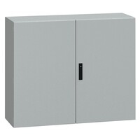 NSYCRN1012400D Schneider PanelSeT CRN Mild Steel 1000H x 1200W x 400mmD Wall Mounting Enclosure IP55