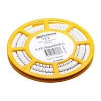 PA2-CCC.6 Partex PA2 Blue No.6 Colour Coded Marker Suitable for 2.5 - 10mm2 Cable Compactadisc of 250 Markers