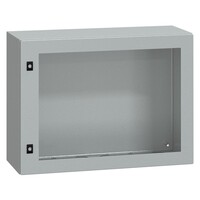 NSYCRN68300T Schneider PanelSeT CRN Mild Steel 600H x 800W x 300mmD Wall Mounting Enclosure IP66 Glazed Door