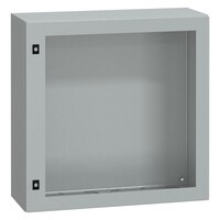 NSYCRN88300T Schneider PanelSeT CRN Mild Steel 800H x 800W x 300mmD Wall Mounting Enclosure IP66 Glazed Door
