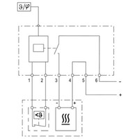 01012.0-20 STEGO DCF 010 Electronic Hygrostat - DC Line 40 to 90%RH 20-56V DC DIN Rail Fixing N/O Contact External Sensor 15A