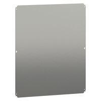 NSYMM108 Schneider Electric PanelSeT NSYMM Internal Mounting Plate Galvanised Steel Dimensions 950H x 750W x 2.5mmD 