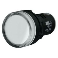 PL22-24RG SCL 22.5mm LED Indicator 24V AC/DC Dual Colour Red/Green