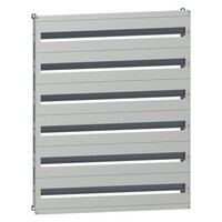 NSYDLM240 Schneider Electric PanelSeT Modular Chassis for 1000H x 800mmW Enclosure 6 Rows of 40 = 240 Modules