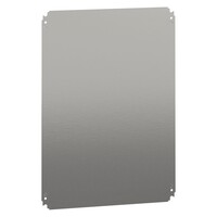 NSYPLM75PG Schneider PanelSeT PLM GRP 747H x 536W x 300mmD Wall Mounting Enclosure IP66 Internal Mounting Plate Included
