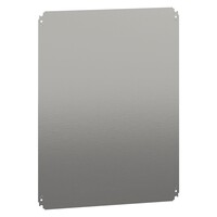 NSYPLM86PG Schneider PanelSeT PLM GRP 847H x 636W x 300mmD Wall Mounting Enclosure IP66 Internal Mounting Plate Included