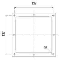 01821.0-00 STEGO FF 018 Outdoor Filter Fan 224H x 165mmW Free Air Movement 20m3/Hour 230VAC IP55