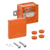 86650201 Spelsberg WKE 2-6 Cable Junction Box WKE 2 - 5 x 1.5 100 x 100 x 70mmD