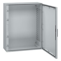 NSYPLM108G Schneider Electric PanelSeT PLM GRP 1056H x 852W x 350mmD Wall Mounting Enclosure IP66 4 Point Lock