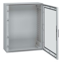 NSYPLM108TG Schneider Electric PanelSeT PLM GRP 1056H x 852W x 350mmD Wall Mounting Enclosure IP66 Glazed Door 4 Point Lock