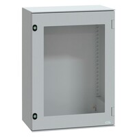 NSYPLM75TG Schneider Electric PanelSeT PLM GRP 747H x 536W x 300mmD Wall Mounting Enclosure IP66 Glazed Door