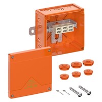 86750001 Spelsberg WKE 2-6 Cable Junction Box WKE 4 - Duo 3 x 10 150 x 150 x 85mmD