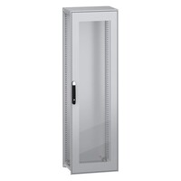 NSYSFN20650T Schneider PanelSeT SFN Mild Steel 2000H x 600W x 500mmD Floor Standing Enclosure Single Glazed Door IP55