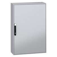 NSYSM12830P Schneider PanelSeT SM Mild Steel 1200H x 800W x 300mmD Floor Standing Enclosure IP55