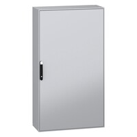 NSYSM181040P Schneider PanelSeT SM Mild Steel 1800H x 1000W x 400mmD Floor Standing Enclosure IP55