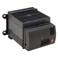 13060.0-00 STEGO CS 130 1200W Enclosure Fan Heater with Thermostat: 0 - 60 Deg C 230V DIN Rail or Screw Fixing