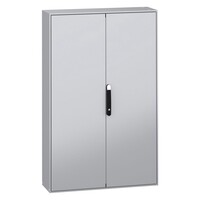 NSYSM1610402DP Schneider PanelSeT SM Mild Steel 1600H x 1000W x 400mmD Floor Standing Enclosure IP55
