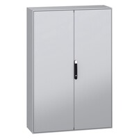 NSYSM1812502DP Schneider PanelSeT SM Mild Steel 1800H x 1200W x 500mmD Floor Standing Enclosure IP55