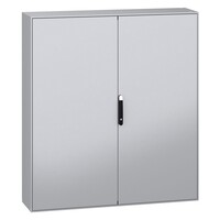 NSYSM1816502DP Schneider PanelSeT SM Mild Steel 1800H x 1600W x 500mmD Floor Standing Enclosure IP55