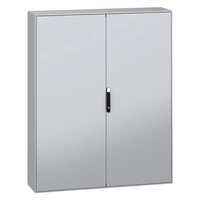 NSYSM2016402DP Schneider PanelSeT SM Mild Steel 2000H x 1600W x 400mmD Floor Standing Enclosure IP55