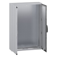 NSYSM1610402DP Schneider PanelSeT SM Mild Steel 1600H x 1000W x 400mmD Floor Standing Enclosure IP55