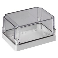 SPCP131810LT Ensto Cubo S Polycarbonate 125 x 175 x 100mmD Enclosure IP66/67