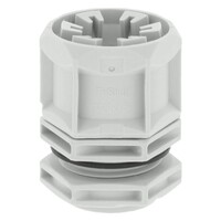 10112715 WISKA TRISHOT ETKV-SET 20 LG Cable Gland and Locknut Grey RAL7035 IP68 M20 6 - 14mm